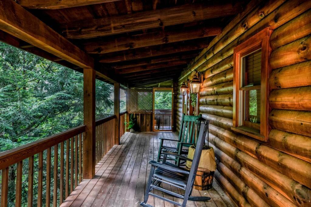 Nice View Fireplace, Hot Tub, Porch Bed, Private Sevierville Ngoại thất bức ảnh