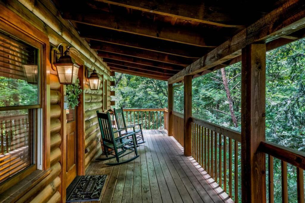 Nice View Fireplace, Hot Tub, Porch Bed, Private Sevierville Ngoại thất bức ảnh
