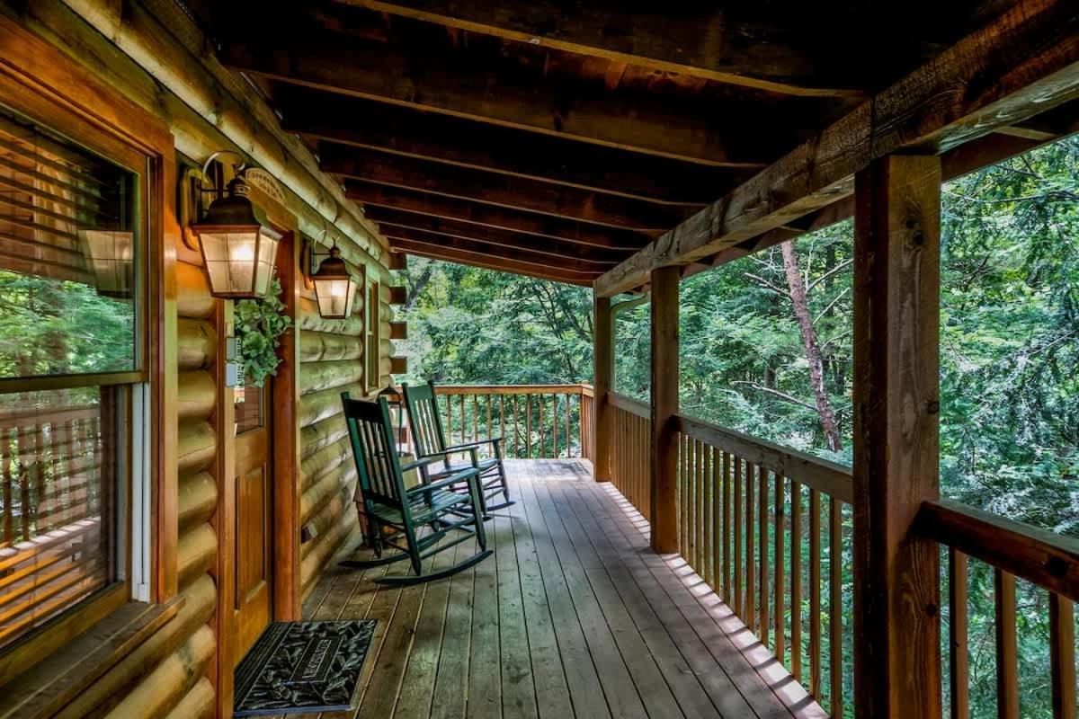Nice View Fireplace, Hot Tub, Porch Bed, Private Sevierville Ngoại thất bức ảnh